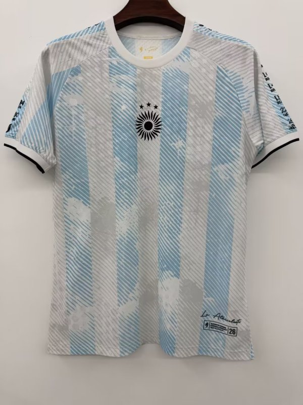 Argentina Special Edition Fans Blue White 1:1 Quality Soccer Jersey 26-27（2026）