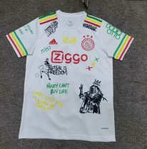 Ajax game  Fans white  1:1 Quality Soccer Jersey   25-26