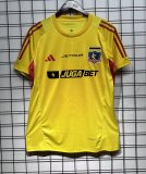 Colo-Colo Goalkeeper Yellow Fans   1:1 Quality Soccer Jersey  25-26