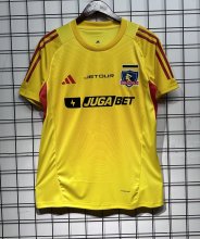 Colo-Colo Goalkeeper Yellow Fans   1:1 Quality Soccer Jersey  25-26