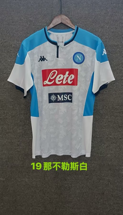 Retro Napoli Away 1:1 Quality Soccer Jersey 2019-2020