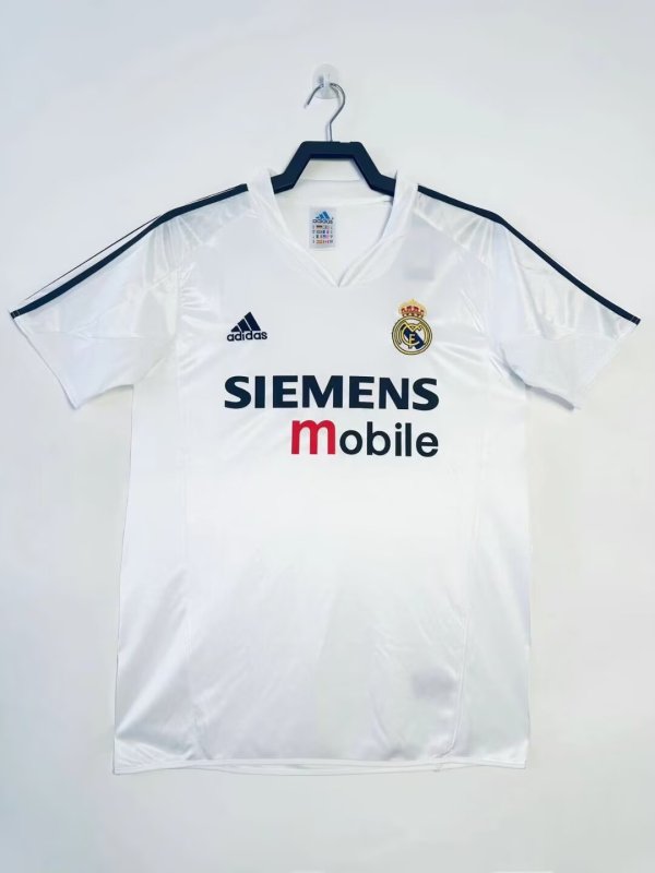 Retro Real Madrid home fans 1:1 Quality Soccer Jersey  2004-2005