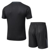 Nike Sets  Black 1:1 Quality Soccer Jersey  25-26