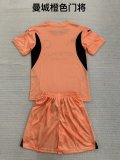 Manchester City goalkeeper Kids 1:1 Quality Soccer Jersey   24-25