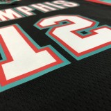 Memphis Grizzlies Retro Black #12 MORANT 1:1 Quality NBA Jerseys 2021