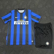 Retro Inter Milan Home   Kits Suit   1:1 Quality Soccer Jersey  2009-2010
