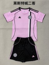 Leicester City  Third Away   (kids and man ) 1:1 Quality Soccer Jersey  25-26
