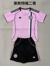 Leicester City  Third Away   (kids and man ) 1:1 Quality Soccer Jersey  25-26