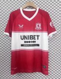 Middlesbrough Home Fans 1:1 Quality Soccer Jersey  25-26