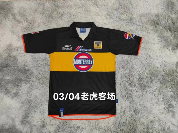 Retro Tiger Third Away 1:1 Quality Soccer Jersey  2003-2004