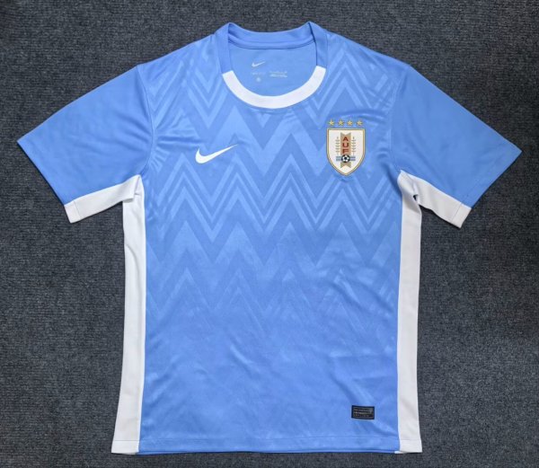 Uruguay  home   fans 1:1 Quality Soccer Jersey  25-26