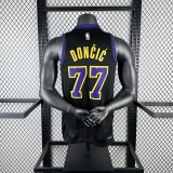 Los Angeles Lakers City Edition Black #77 DONCIC  1:1 Quality NBA Jerseys 2026