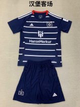 Hamburger SV  away kids 1:1 Quality Soccer Jersey   24-25