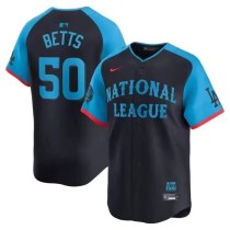 MLB NATIONAL  LEAGUE Blue #50 BETTS 1:1 Quality Baseball  Jerseys