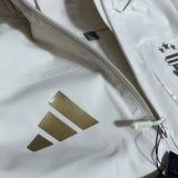 Argentina Windbreaker  Interchange Jacket Black  White 1:1 Quality Soccer Jersey  25-26