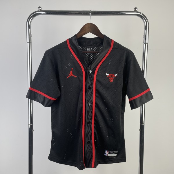 Chicago Bulls baseball Black    1:1 Quality baseball  Season Jerseys