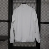 Real Madrid Windbreaker  White 1:1 Quality Soccer Jersey  25-26