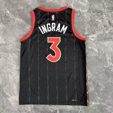 Toronto Raptors Black  #3 INGRAM 1:1 Quality NBA  Season Jerseys 2023