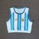 Argentina Women Vest Fans 1:1 Quality Soccer Jersey 26-27 (2026)