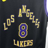 Los Angeles Lakers kids City Edition Kobe #8 BRYANT  Black  1:1 Quality NBA  Season Jerseys  2026