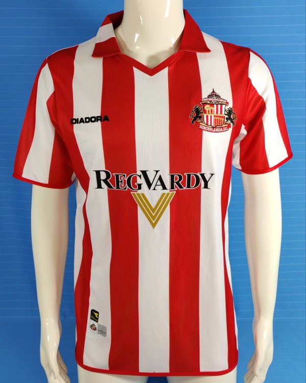 Sunderland Home Fans 1:1 Quality Soccer Jersey  2004-2005