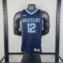 Memphis Grizzlies Blue #12 MORANT 1:1 Quality NBA Jerseys 2023