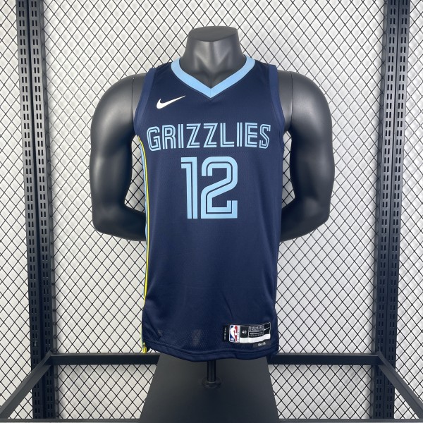 Memphis Grizzlies Blue #12 MORANT 1:1 Quality NBA Jerseys 2023