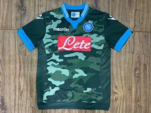 Retro Napoli  green 1:1 Quality Soccer Jersey  2013-2014