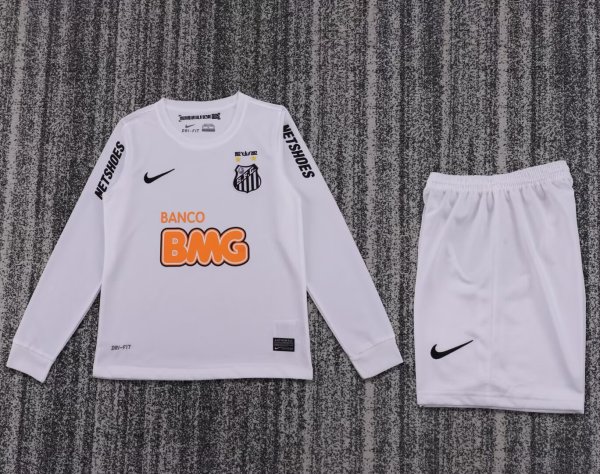 Retro Santos Home Long Kids  2012-2013