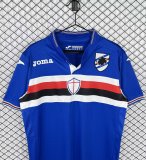 Retro Sampdoria Home Fans 1:1 Quality Soccer Jersey 2015-2016