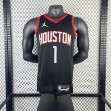 Houston Rockets Black #1 MCGRADY 1:1 Quality NBA  Season Jerseys 2024