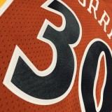 Golden State Warriors  V-neck Red #30 CURRY 1:1 Quality NBA Season Jerseys 2009-2010