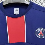 PSG Paris Hoodie Blue Jacket  Tracksuit  1:1 Quality Soccer Jersey  25-26