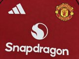 Manchester United  player Home Kids   1:1 Quality Soccer Jersey   25-26