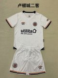 Luton Town third away kids 1:1 Quality Soccer Jersey   24-25