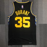 Golden State Warriors Black Mexico Retro #35 DURANT 1:1 Quality NBA Season Jerseys  2022
