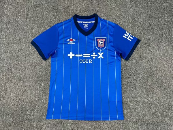 Ipswich Town Home  Fans  1:1 Quality Soccer Jersey   24-25