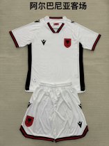 Albania Away  Fans Kits  1:1 Quality Soccer Jersey  25-26 (Kids and Man )