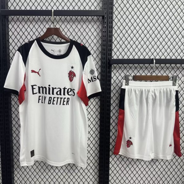 AC Milan Away With Pants Sets fans 1:1 Quality Soccer Jersey  25-26
