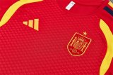 spain Training  Fans Kits Red (Kids And Man 16-2XL) 1:1 Quality Soccer Jersey 26-27 (2026)