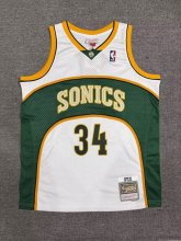 SONICS  Retro White #34 ALLEN NBA Jerseys  2026
