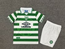 Retro Celtic Home kids 1:1 Quality Soccer Jersey 1997-1999