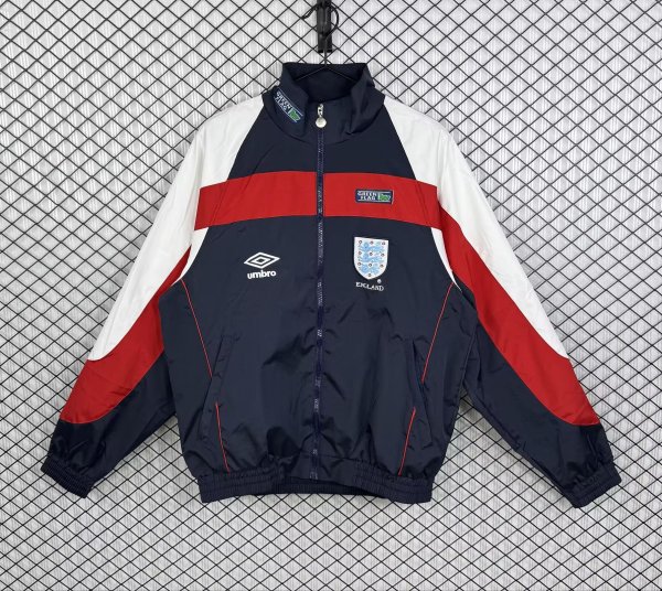 England  Windbreaker    1:1 Quality Soccer Jersey  1998