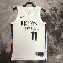 Brooklyn Nets City Edition White  #11 IRVING 1:1 Quality NBA  Season Jerseys 2023