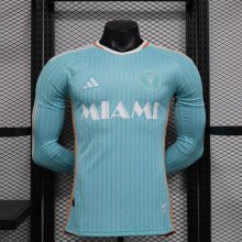 Inter Miami third away Long sleeves Player 1:1 Quality Soccer Jersey  24-25