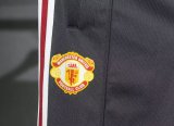 Manchester United   Retro clover  Windbreaker  jacket   red 25-26 set
