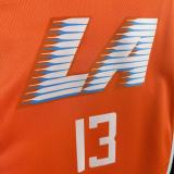 Los Angeles Clippers  Orange City Edition #13 GEORGE 1:1 Quality NBA  Season Jerseys 2026