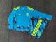 Spain Goalkeeper Long Sleeve Kids Fans 1:1 Quality Soccer Jersey 26-27（2026）