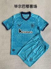 Athletic Bilbao  Away  kids  1:1 Quality Soccer Jersey   23-24