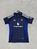 Manchester United away women 1:1 Quality Soccer Jersey    24-25